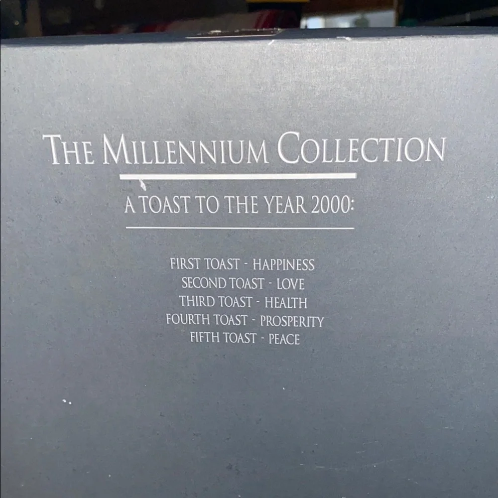 The Millennium Collection Crystal Toasting Glass